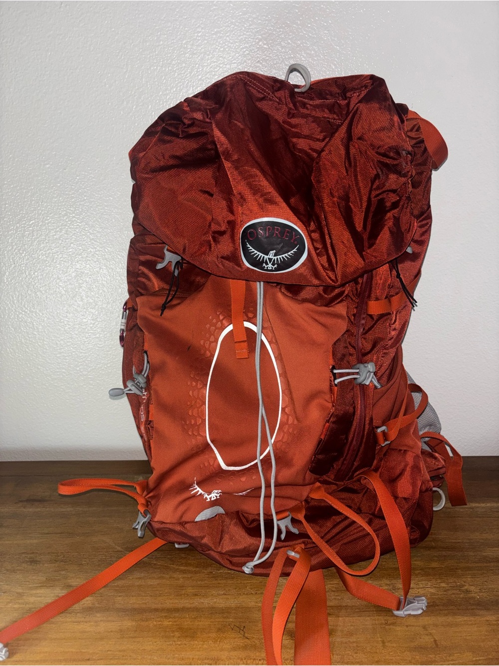 Osprey Atmos 50 Hiking Anti-Gravity Backpack 50L Rustic Orange Size M